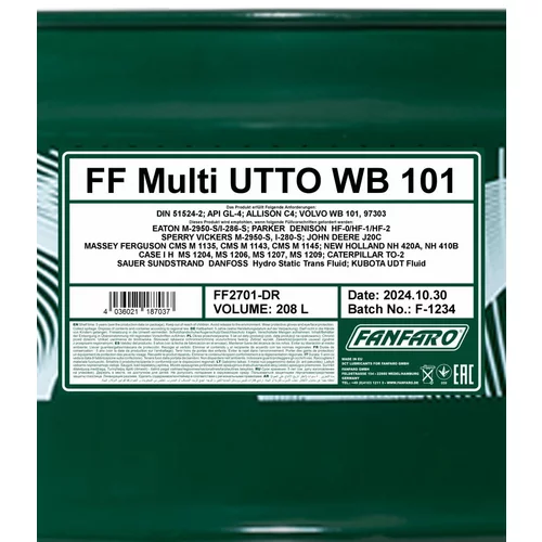Motorový olej SCT - MANNOL FF2701-DR (SCT Mannol) - obr. 1