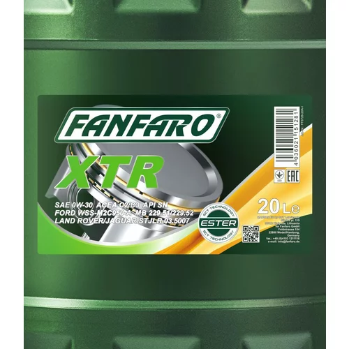 Motorový olej SCT - MANNOL FF6726-20 (SCT Mannol) - obr. 1