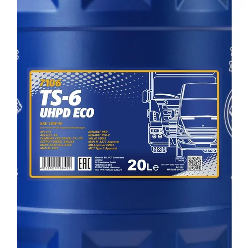 Motorový olej SCT - MANNOL MN7106-20 (SCT Mannol) - obr. 1