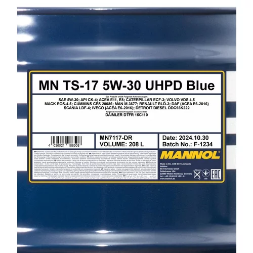 Motorový olej SCT - MANNOL MN7117-DR (SCT Mannol) - obr. 1
