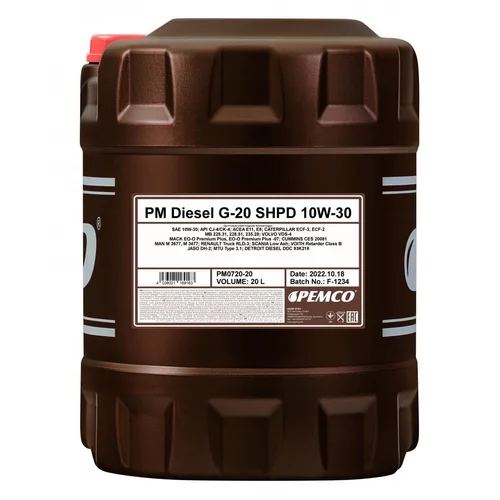 Motorový olej SCT - MANNOL PM0720