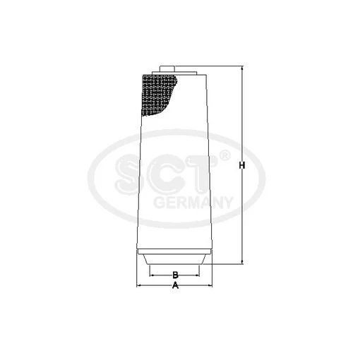 Vzduchový filter SCT - MANNOL SB 082 (SCT Mannol) - obr. 2