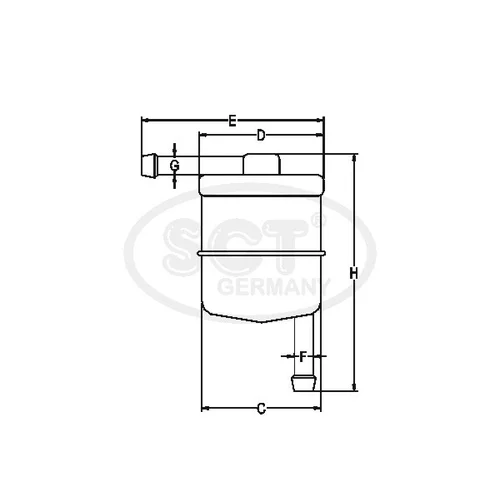 Palivový filter SCT - MANNOL ST 338 (SCT Mannol) - obr. 2