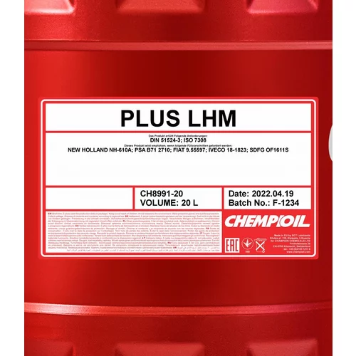 Hydraulický olej SCT - MANNOL CH8991-20 (SCT Mannol) - obr. 1