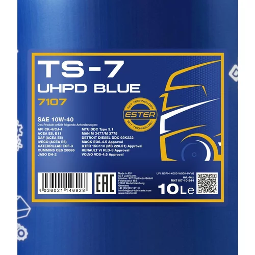 Motorový olej SCT - MANNOL MN7107-10 (SCT Mannol) - obr. 1