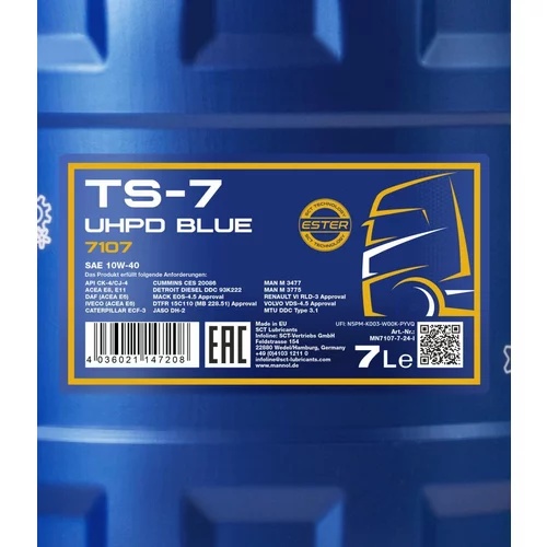Motorový olej SCT - MANNOL MN7107-7 (SCT Mannol) - obr. 1