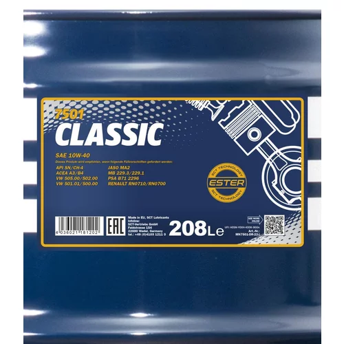 Motorový olej SCT - MANNOL MN7501-DR (SCT Mannol) - obr. 1