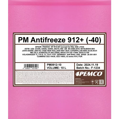 Nemrznúca kvapalina SCT - MANNOL PM0912-10 10L (SCT Mannol) - obr. 1