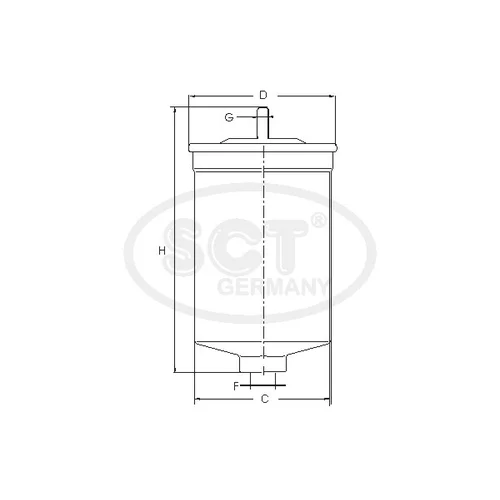 Palivový filter SCT - MANNOL ST 6160 (SCT Mannol) - obr. 2