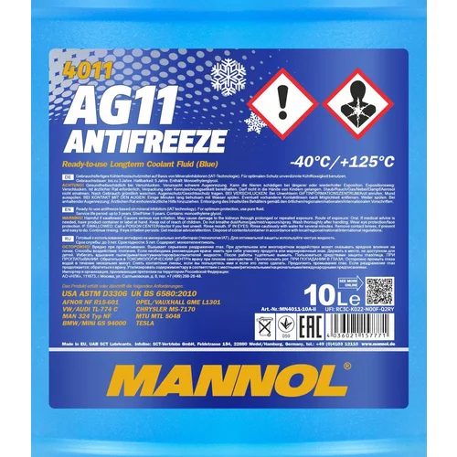 Nemrznúca kvapalina SCT - MANNOL MN4011-10 10L (SCT Mannol) - obr. 1
