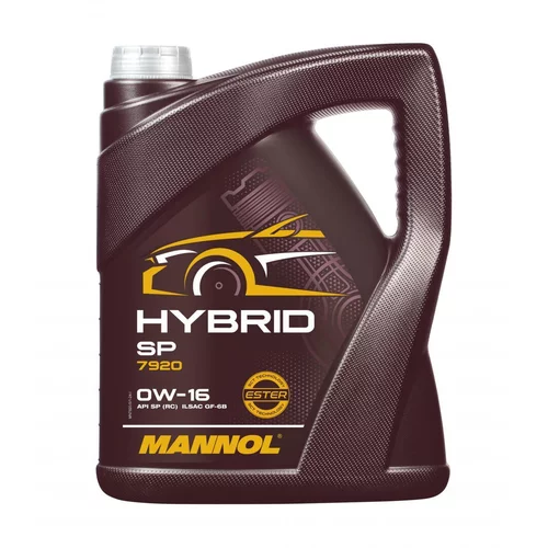 Motorový olej MANNOL 7920 HYBRID SP 0W-16 5L