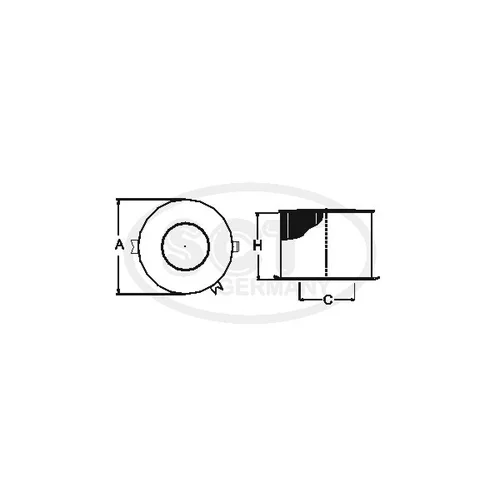 Vzduchový filter SCT - MANNOL SB 2156 (SCT Mannol) - obr. 2