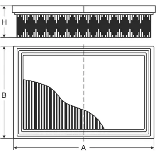 Vzduchový filter SCT - MANNOL SB 2405 (SCT Mannol) - obr. 2