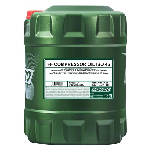 Kompresorový olej SCT - MANNOL FF2901-20