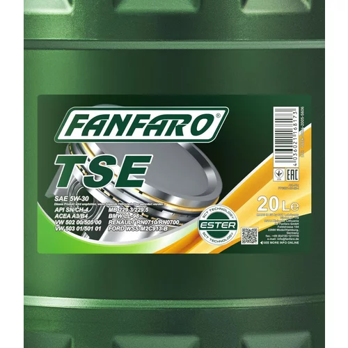 Motorový olej SCT - MANNOL FF6501-20 (SCT Mannol) - obr. 1