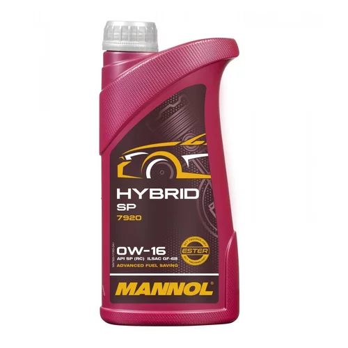 Motorový olej MANNOL 7920 HYBRID SP 0W-16 1L