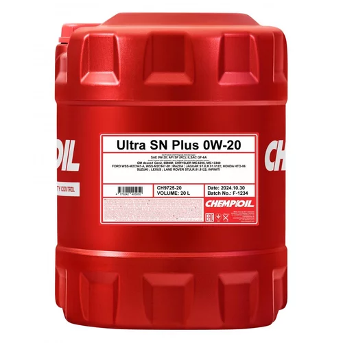 Motorový olej SCT - MANNOL CH9725-20