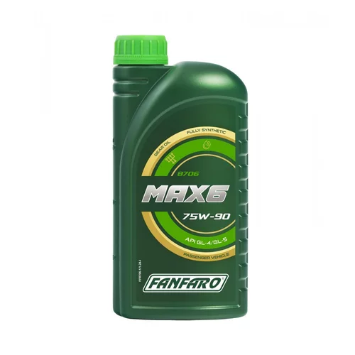 Prevodový olej FANFARO 75W-90 MAX 6 GL4/GL5 1L (SCT Mannol)