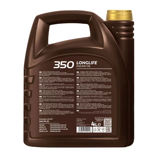 Motorový olej SCT - MANNOL PM0350-4 (SCT Mannol) - obr. 1