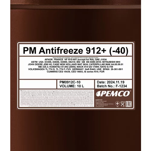 Nemrznúca kvapalina SCT - MANNOL PM0912C-10 10L (SCT Mannol) - obr. 1