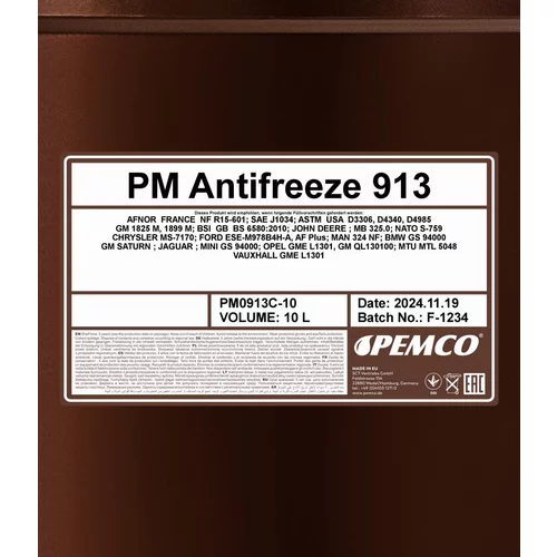 Nemrznúca kvapalina SCT - MANNOL PM0913C-10 10L (SCT Mannol) - obr. 1