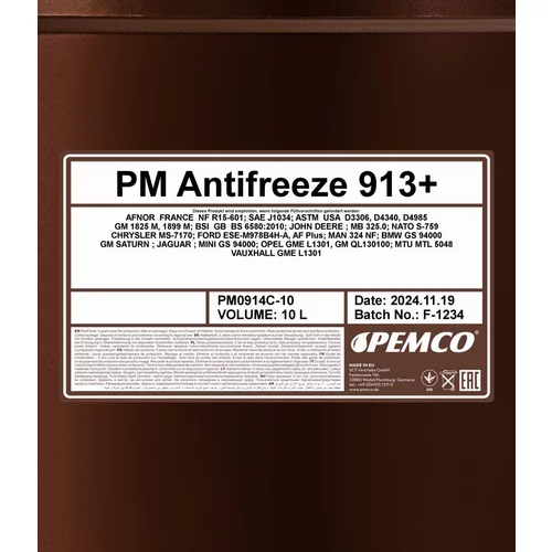 Nemrznúca kvapalina SCT - MANNOL PM0914C-10 10L (SCT Mannol) - obr. 1
