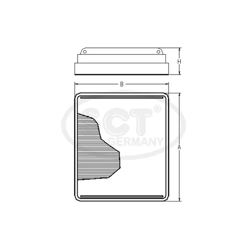 Filter vnútorného priestoru SCT - MANNOL SA 1229 (SCT Mannol) - obr. 2