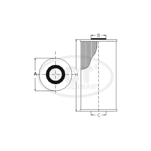 Olejový filter SCT - MANNOL SH 445 (SCT Mannol) - obr. 2