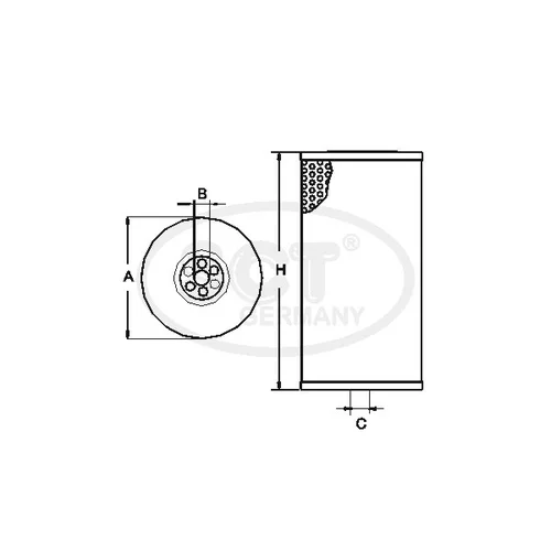 Palivový filter SCT - MANNOL ST 6055