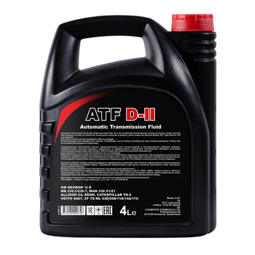 Prevodový olej CHEMPIOIL ATF D-II DEXRON II 4L (SCT Mannol) - obr. 1
