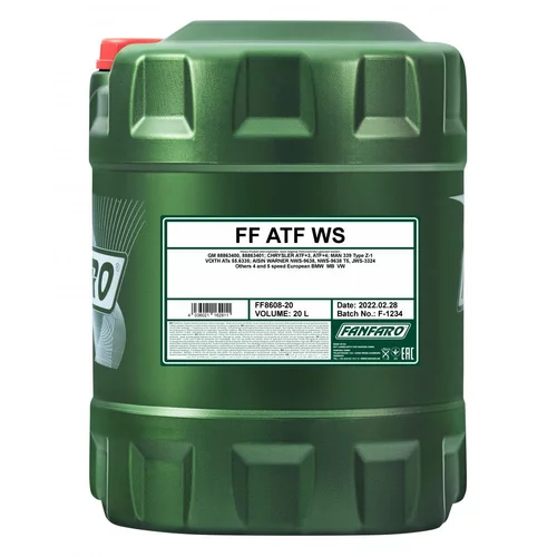 Olej do prevodovky FANFARO FF8608-20