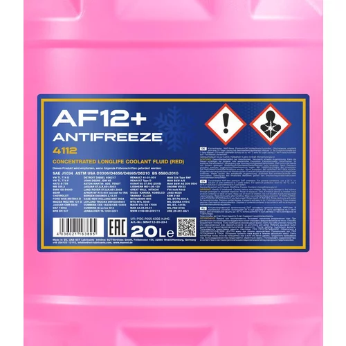 Nemrznúca kvapalina SCT - MANNOL MN4112-20 20L (SCT Mannol) - obr. 1