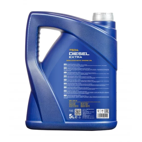 Motorový olej MANNOL 7504 DIESEL EXTRA 5L (SCT Mannol) - obr. 1