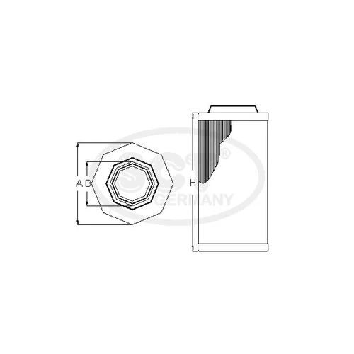 Vzduchový filter SCT - MANNOL SB 2097 (SCT Mannol) - obr. 2