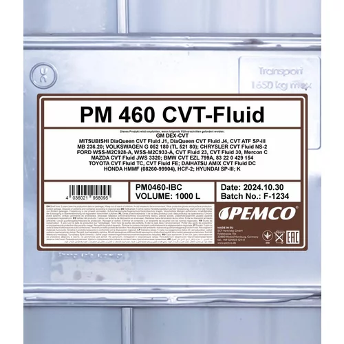 Olej do prevodovky SCT - MANNOL PM0460-IBC (SCT Mannol) - obr. 1