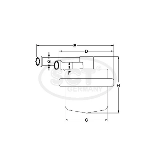 Palivový filter SCT - MANNOL ST 334 (SCT Mannol) - obr. 2