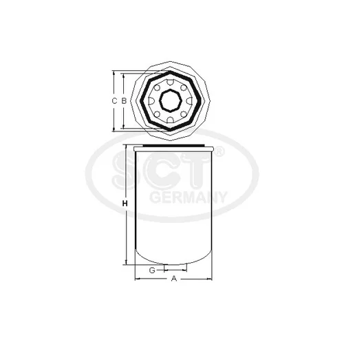 Vysúšacie púzdro vzduchu pre pneumatický systém SCT - MANNOL STB 8203 (SCT Mannol) - obr. 2