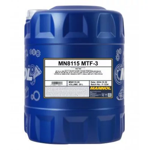 Olej do prevodovky SCT - MANNOL MN8115