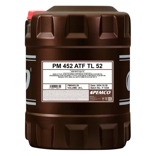 Olej do prevodovky SCT - MANNOL PM0452-20