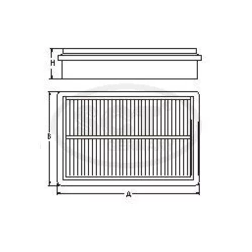 Vzduchový filter SCT - MANNOL SB 261 (SCT Mannol) - obr. 2