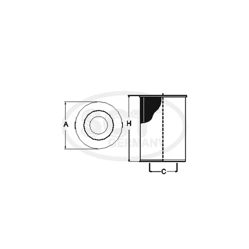 Olejový filter SCT - MANNOL SH 4061 P (SCT Mannol) - obr. 3