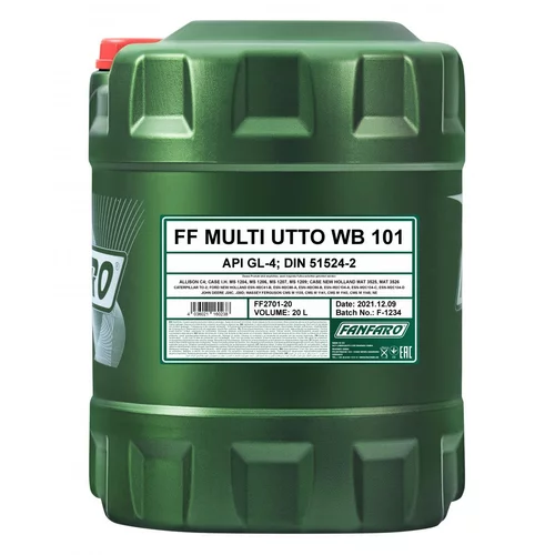 Motorový olej SCT - MANNOL FF2701-20