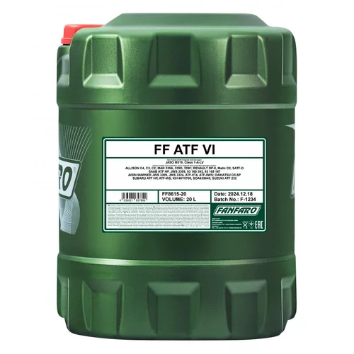 Olej do prevodovky SCT - MANNOL FF8615-20