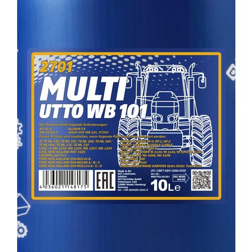 Motorový olej SCT - MANNOL MN2701-10 (SCT Mannol) - obr. 1