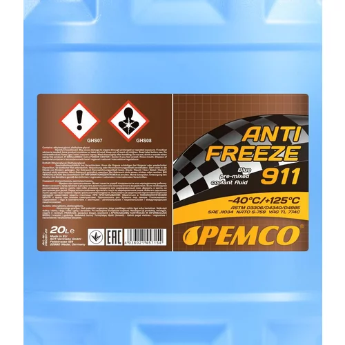 Nemrznúca kvapalina SCT - MANNOL PM0911-20 20L (SCT Mannol) - obr. 1