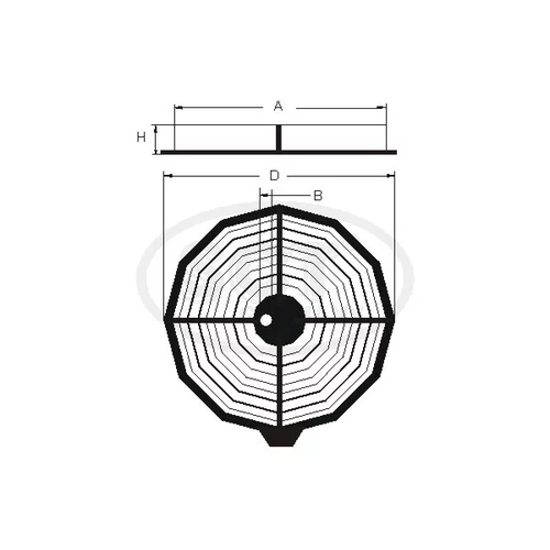 Vzduchový filter SCT - MANNOL SB 914