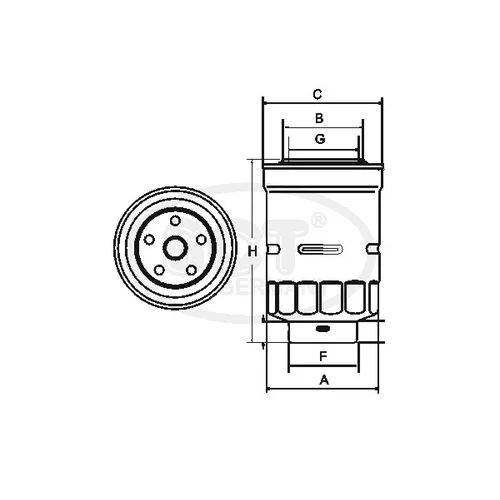 Palivový filter SCT - MANNOL ST 306 (SCT Mannol) - obr. 2