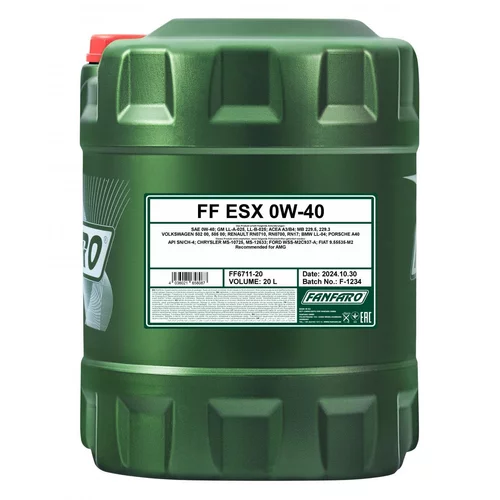 Motorový olej SCT - MANNOL FF6711-20
