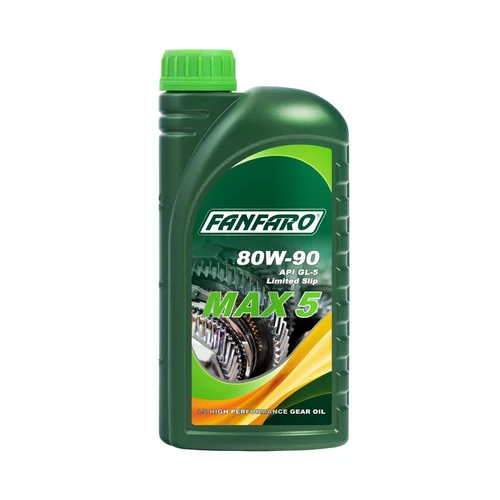 Prevodový olej FANFARO 80W-90 MAX 5 GL5 GL-5 1L (SCT Mannol)