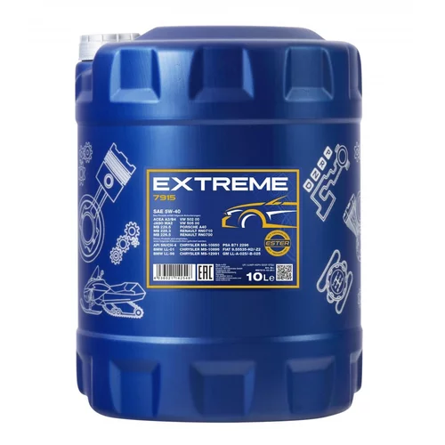 Motorový olej MANNOL 7915 EXTREME 5W-40 10L